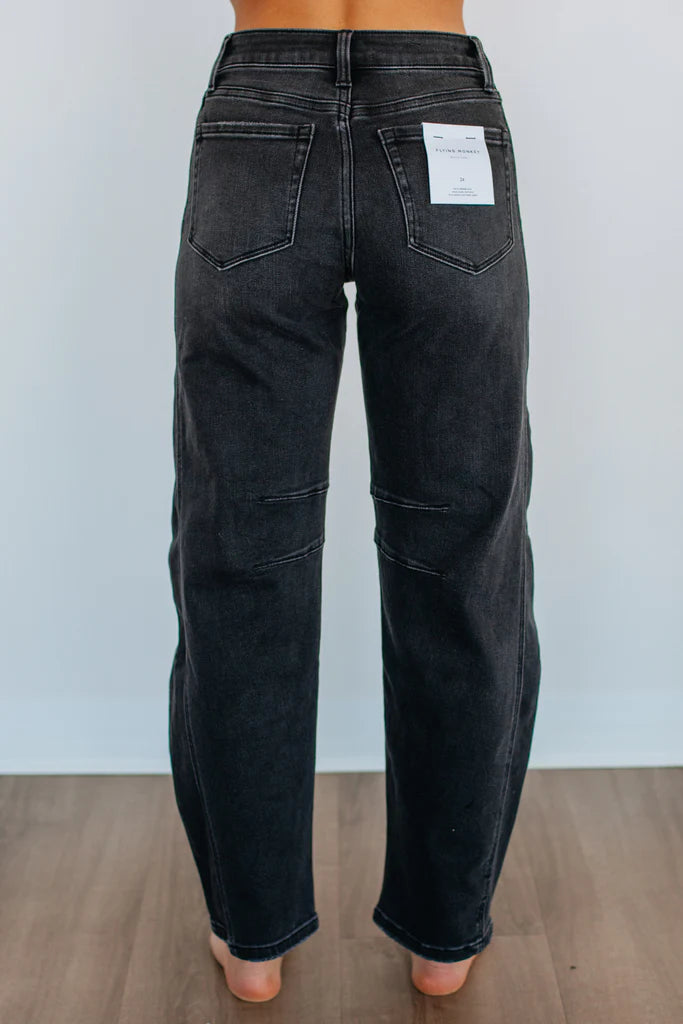 Relief Barrel Jeans by FLYING MONKEY / VERVET