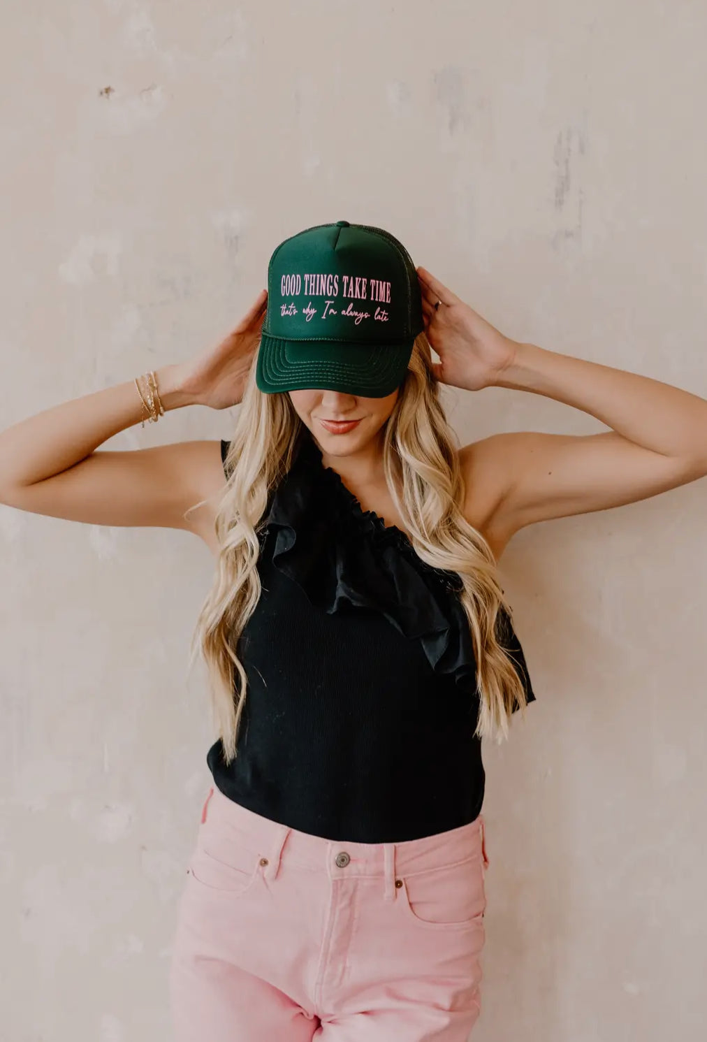Always Late Trucker Hat