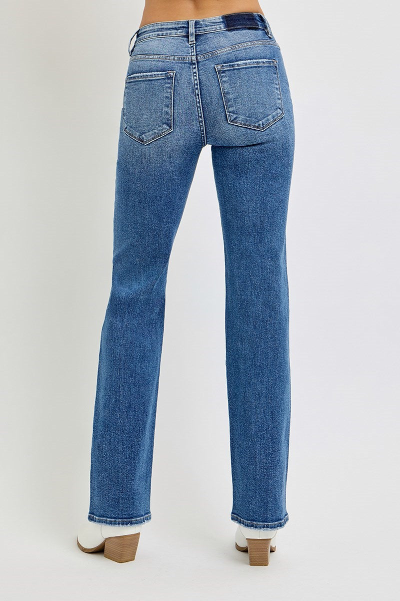 Ava HR Straight Leg Tummy Control Jeans