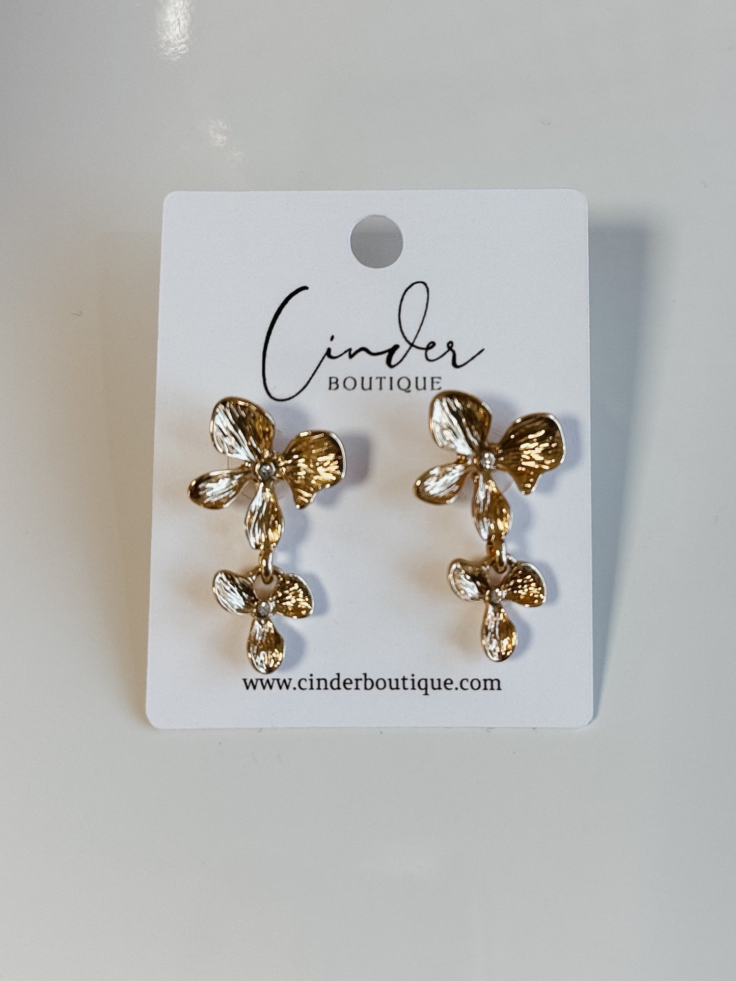 Double Flower Earrings
