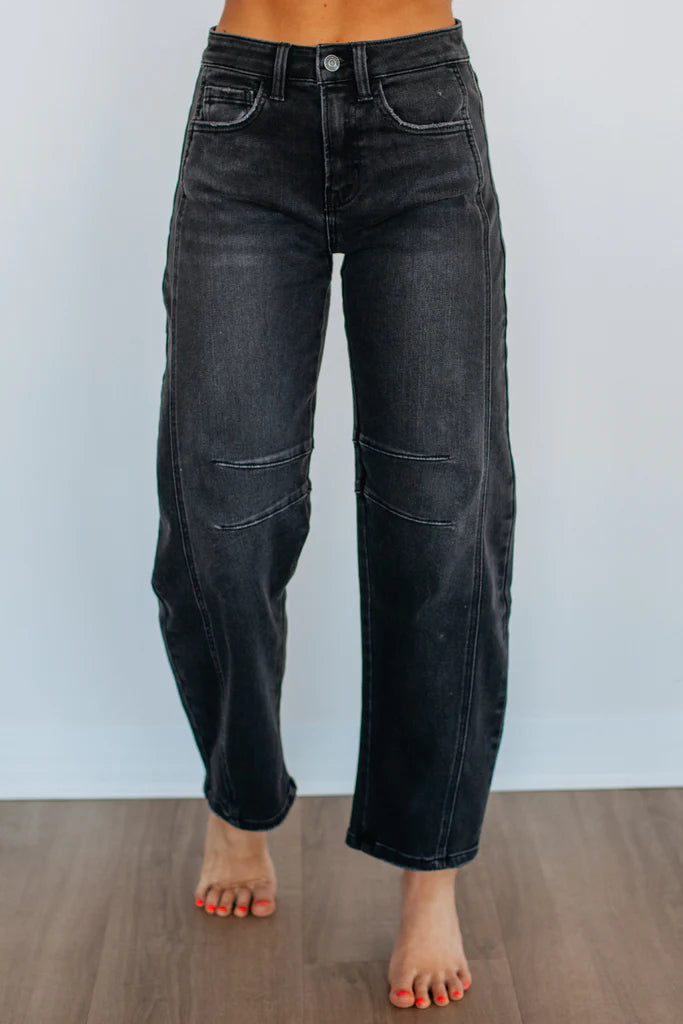 Relief Barrel Jeans by FLYING MONKEY / VERVET