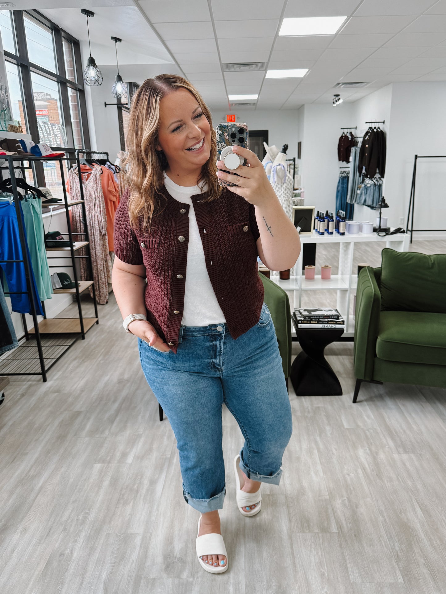 Rachel Short Sleeve Sweater