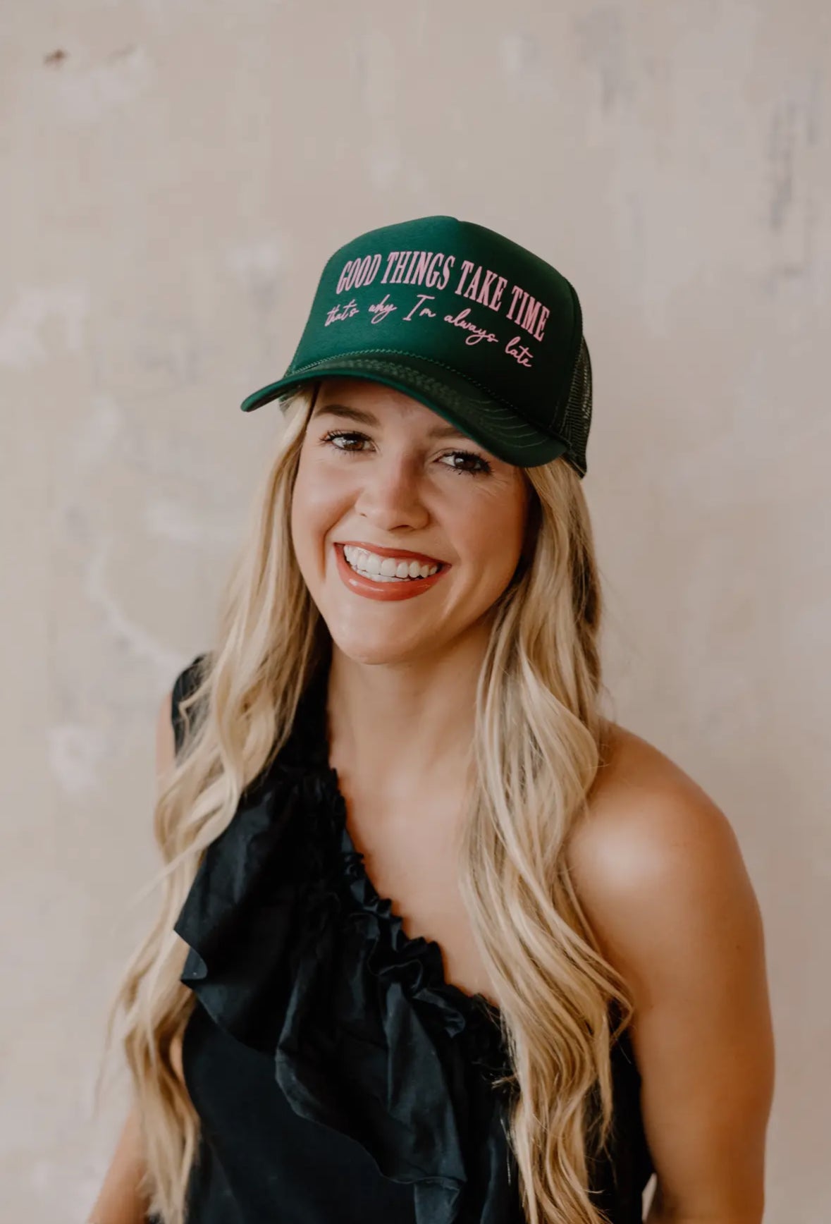 Always Late Trucker Hat