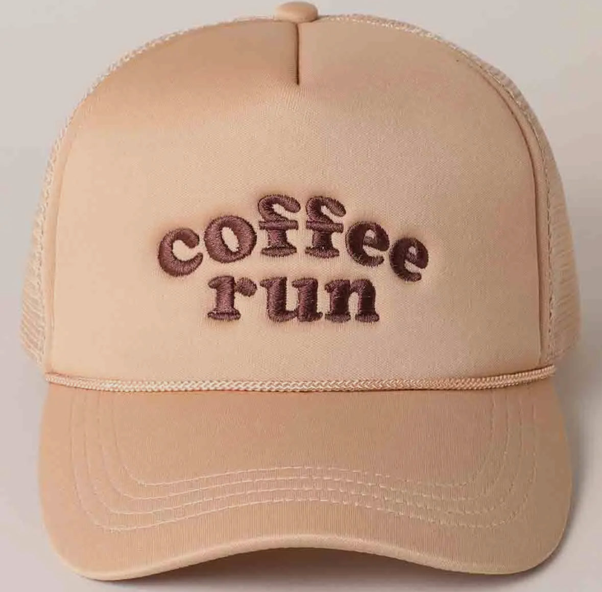 Coffee Run Trucker Hat