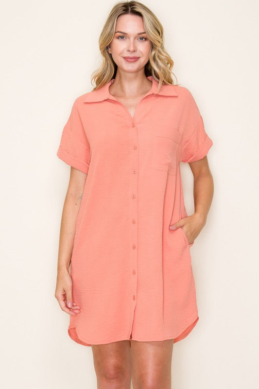 Coral Charm Dress