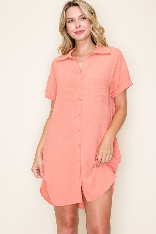 Coral Charm Dress