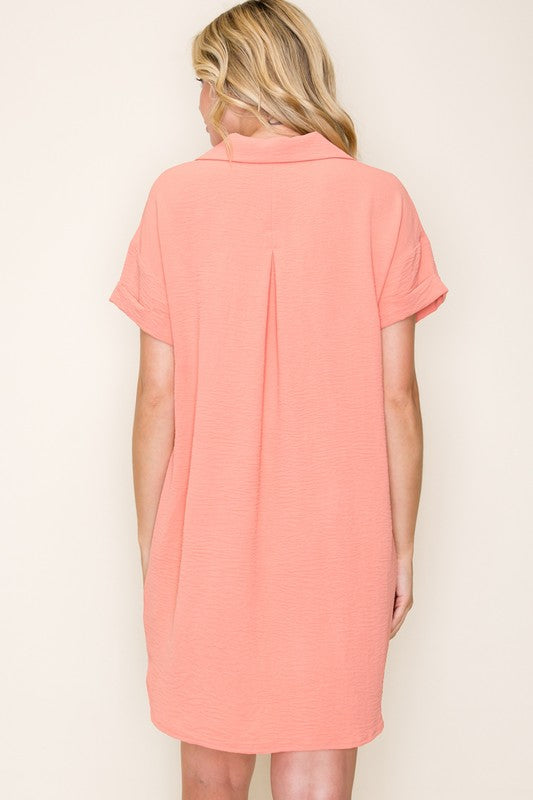 Coral Charm Dress