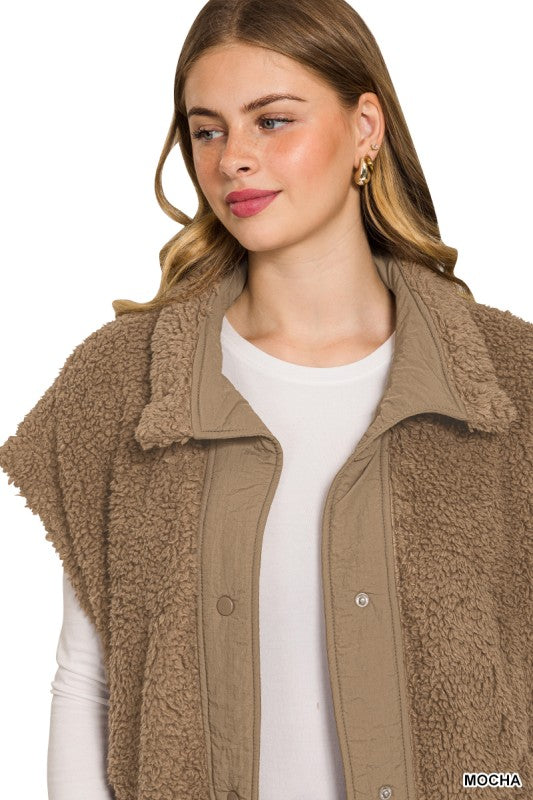 Stephany Faux Fur Vest
