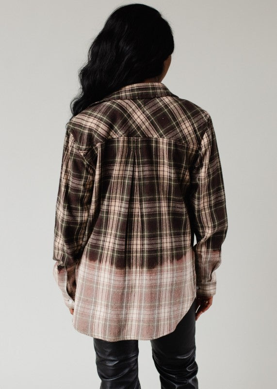 Claire Plaid Top