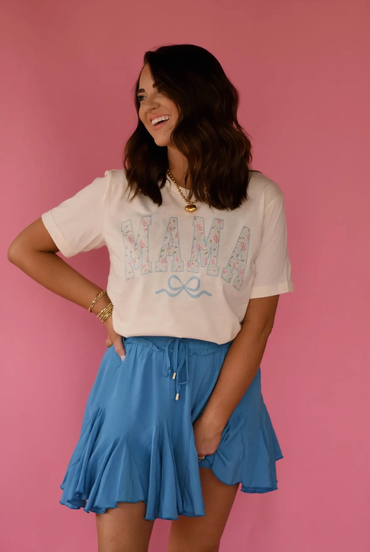 MAMA Bow Tee