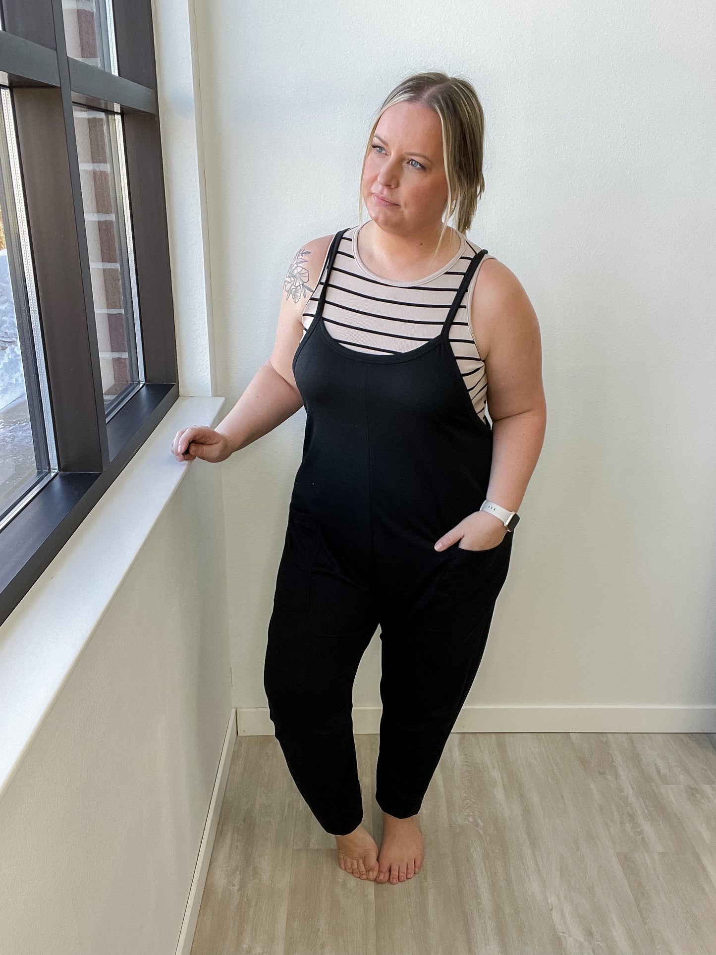French Terry Jumpsuit (multi)