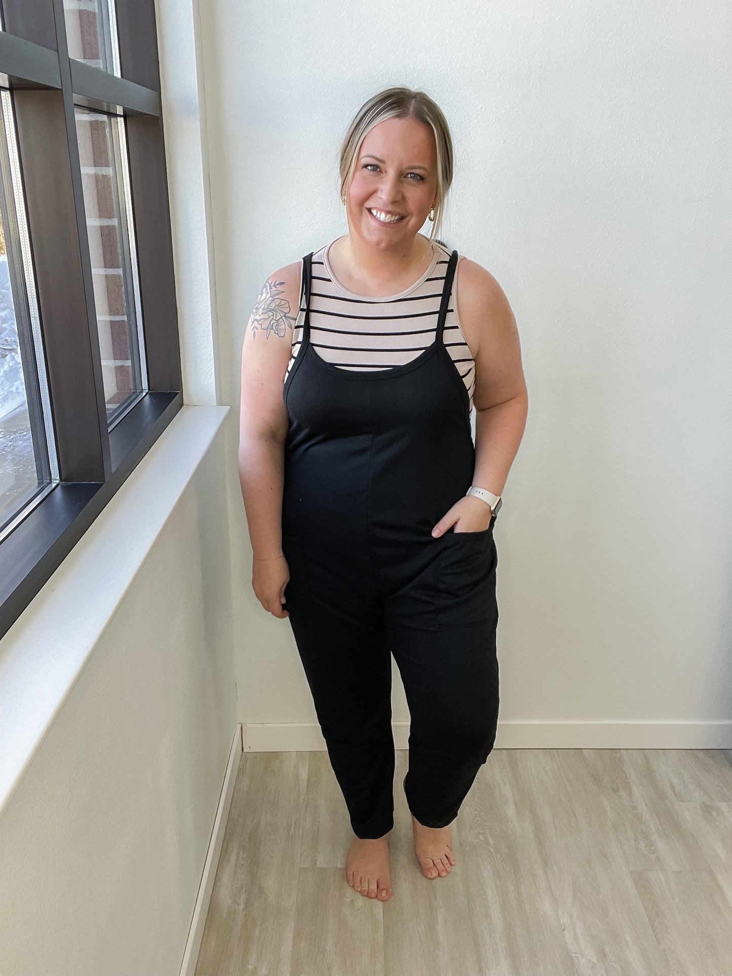 French Terry Jumpsuit (multi)
