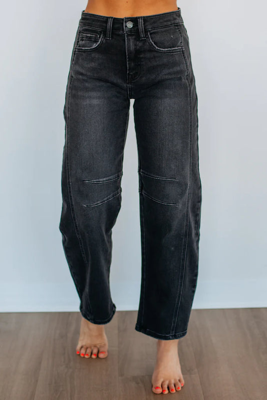 Relief Barrel Jeans by FLYING MONKEY / VERVET