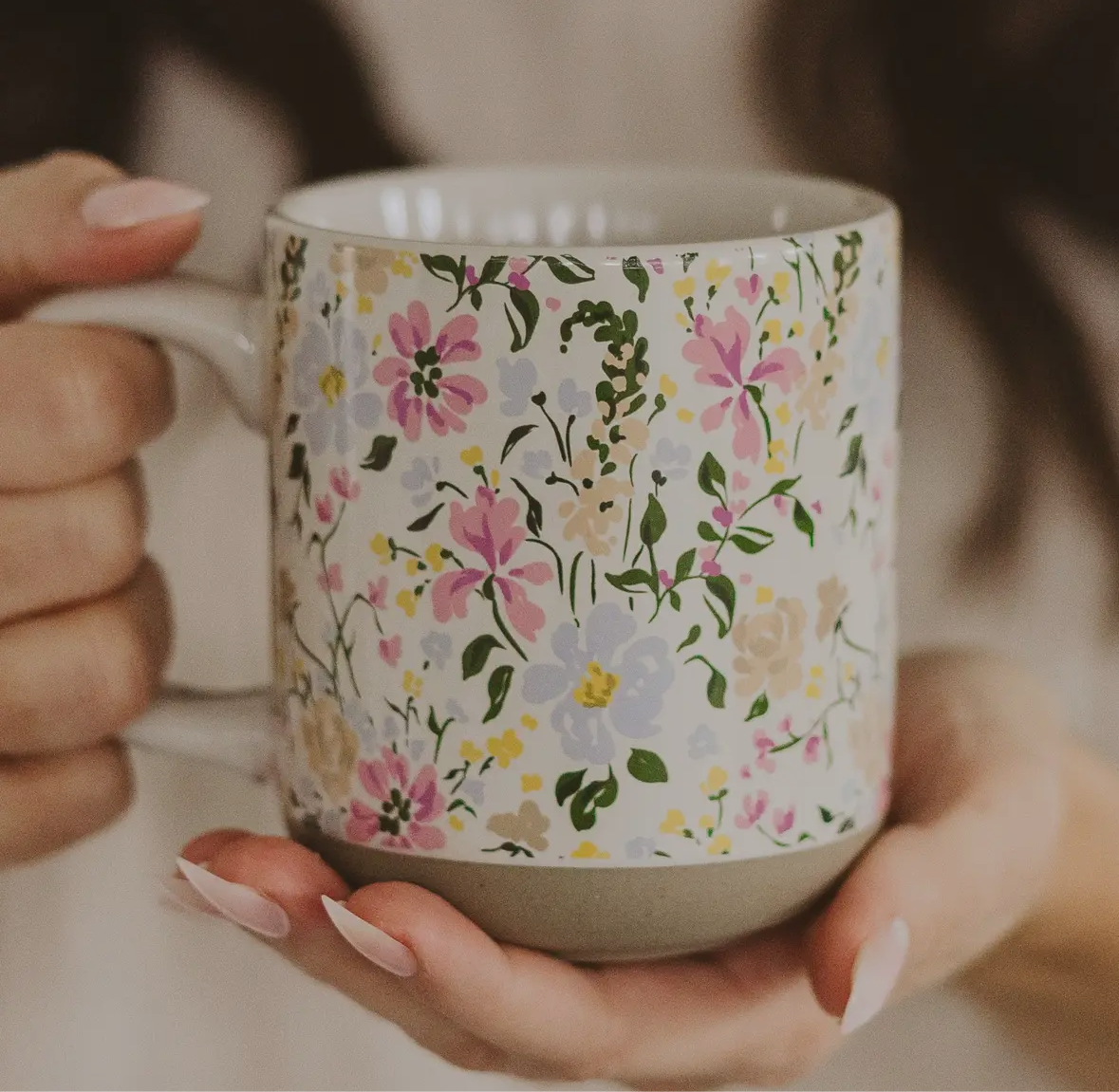 Wild Flower - Stoneware Mug