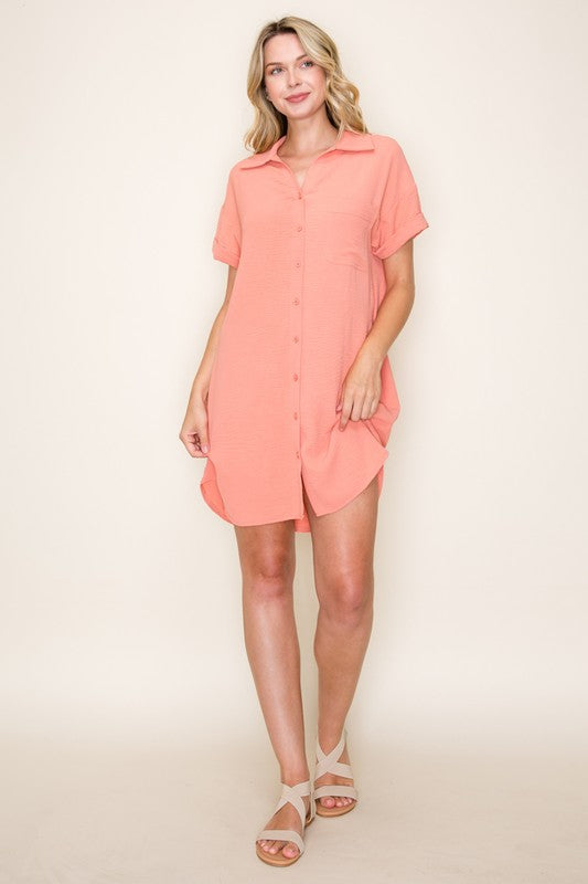 Coral Charm Dress