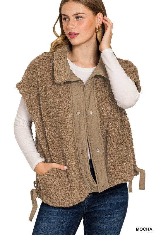 Stephany Faux Fur Vest